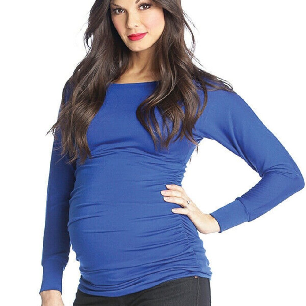 Lilac Maternity Taylor Top NWT